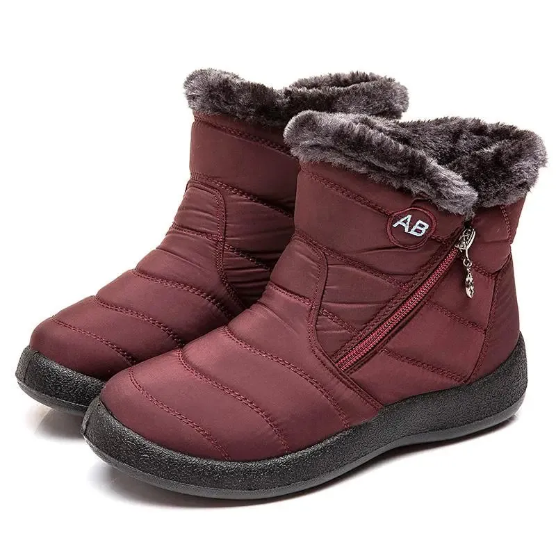 Waterproof Ankle Snow Boots for Women  Warm & Cozy Comfort