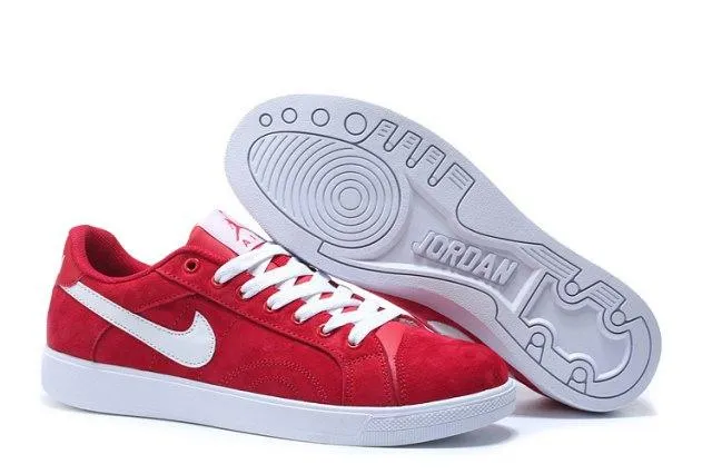 Air Jordan Sky High OG Suede Red White Men's Running Shoes Asics Most Cushioned Shoe