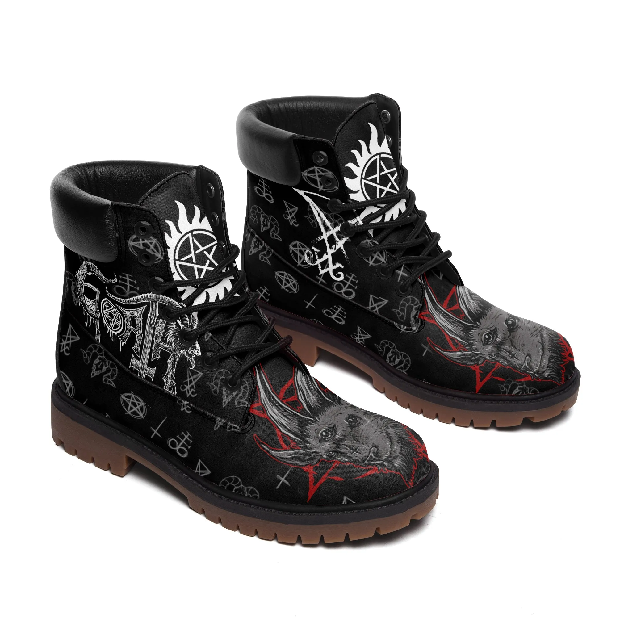 Satan Goath Timboots (Men) Boots Porn