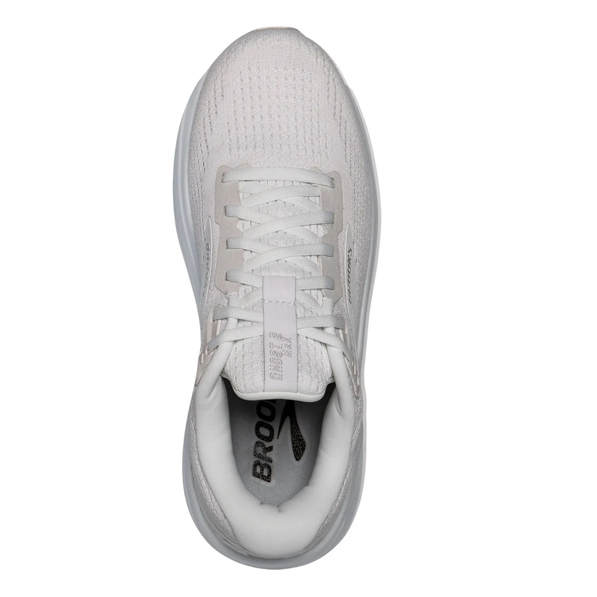 Latest Asics Running Shoes 2024 Brooks Men's 110431 168 Ghost Max 2 Bright White Bright White Cushion Neutral Running Shoes