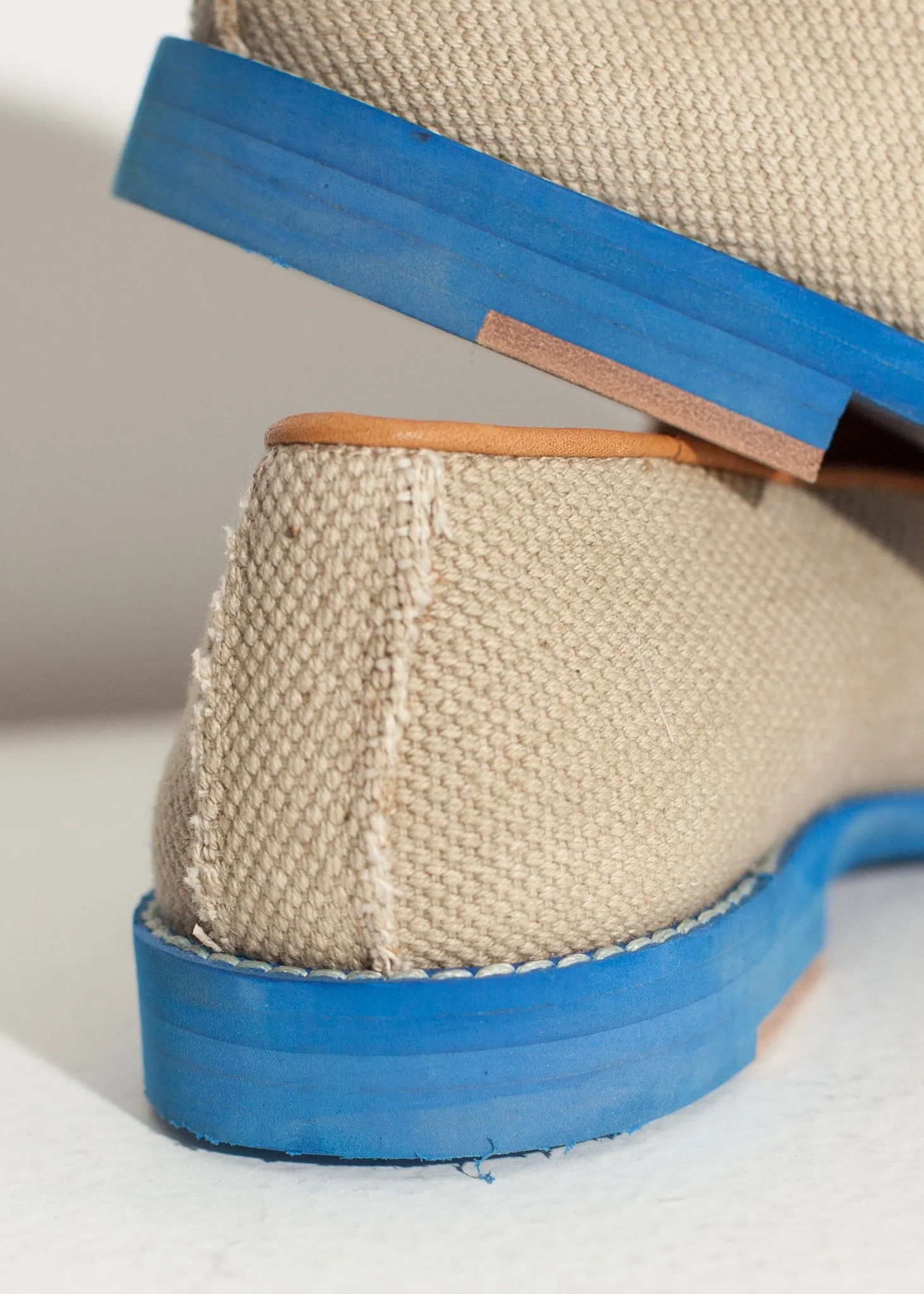 Wingtip Loafer in Blue Padel Asics Shoes