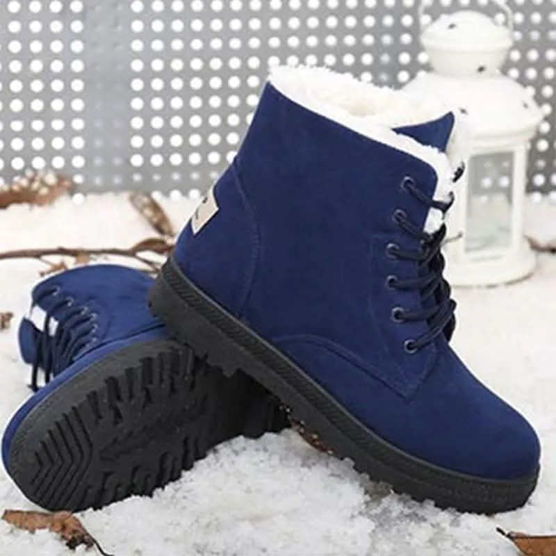 Winter Outdoor Flat Short Boots Itasca Snow Boots