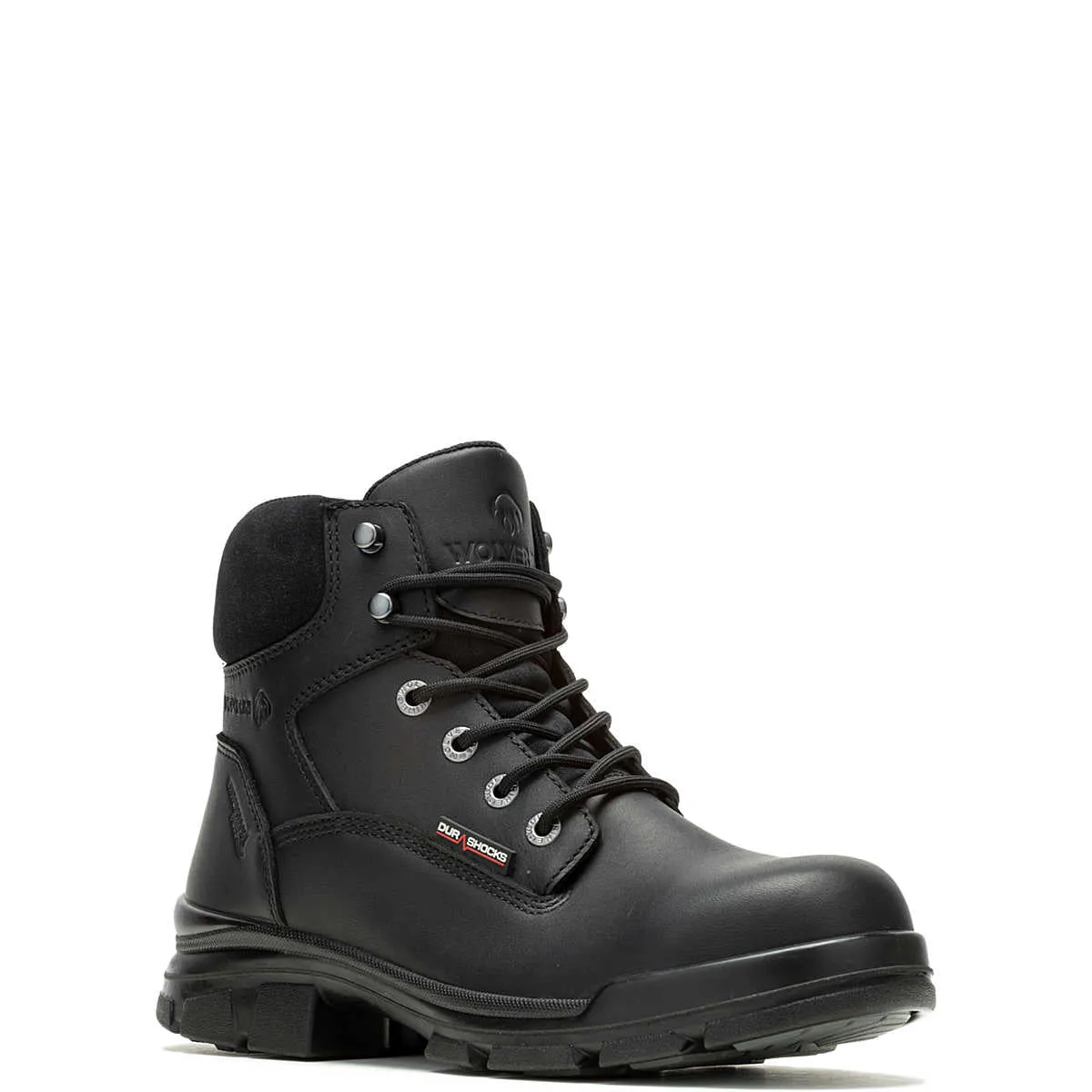 Wolverine Men's DuraShocks 6 Inch CarbonMax Safety Toe Work Boot Barefoot Safety Work Boots