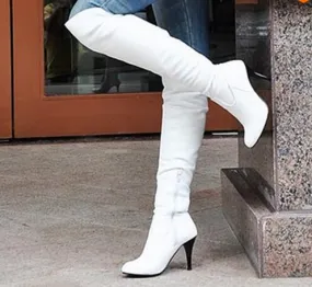 Women Boots Thin High Heels Boots Women Baby Cowgirl Boots