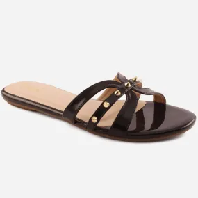 Women "KYMA" Flat Slippers Nipple Slippers