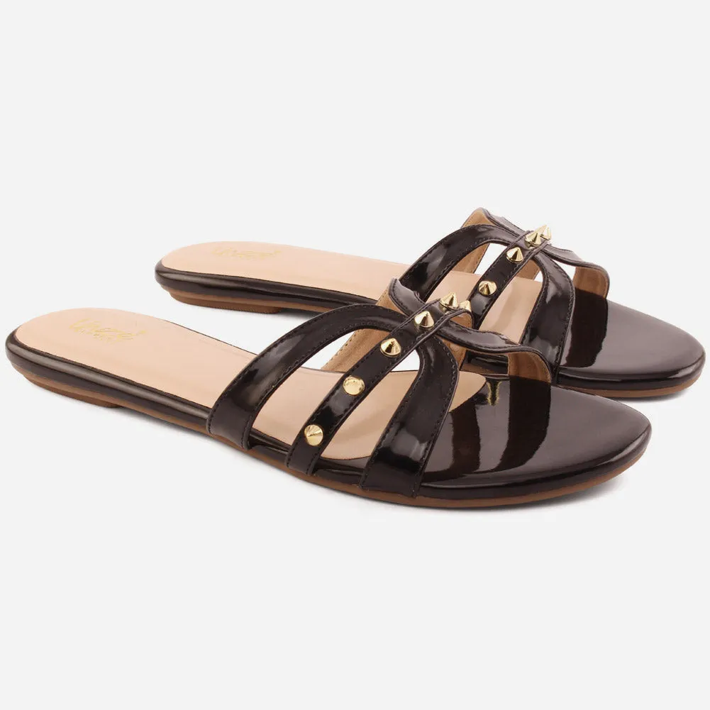 Bear Feet Slippers Women "KYMA" Flat Slippers