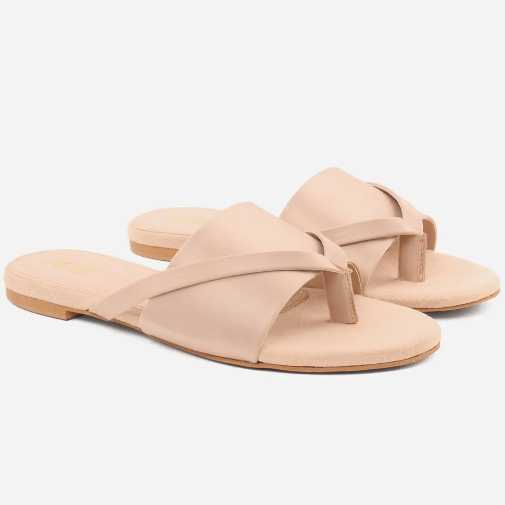 Dog Slippers Women "MIA" Flat Low Heel Slippers