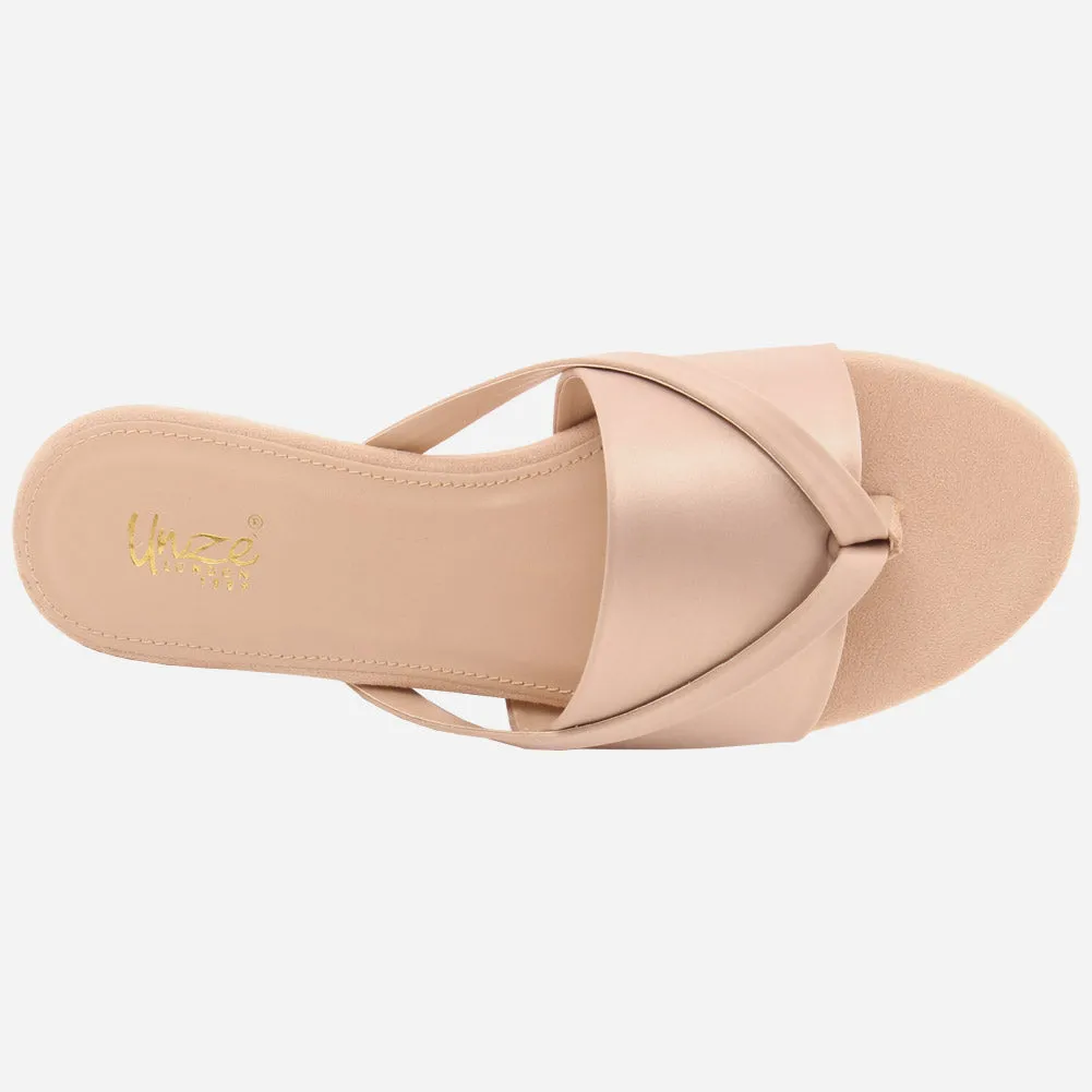 Yoga Slippers Women "MIA" Flat Low Heel Slippers