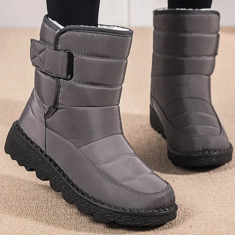 Women's Boots Super Warm Winter Boots With Low Heel & Platform Snow Boots Non Slip Rubber Soles Short Boots Gracosy Warm Snow Boots