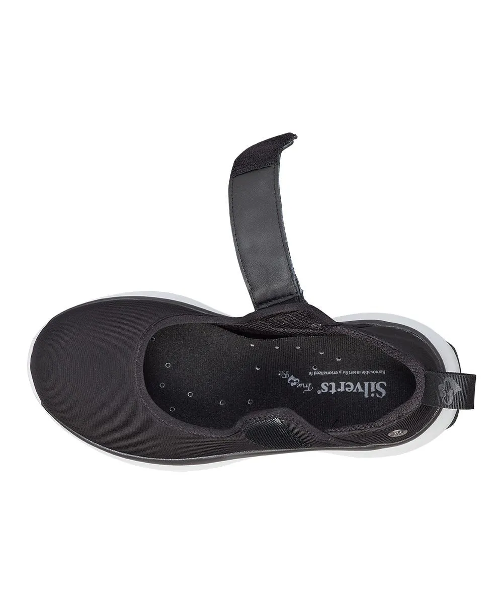 Women's Extra Wide Mary Jane Walking Shoes with Easy Touch Slides With Fur