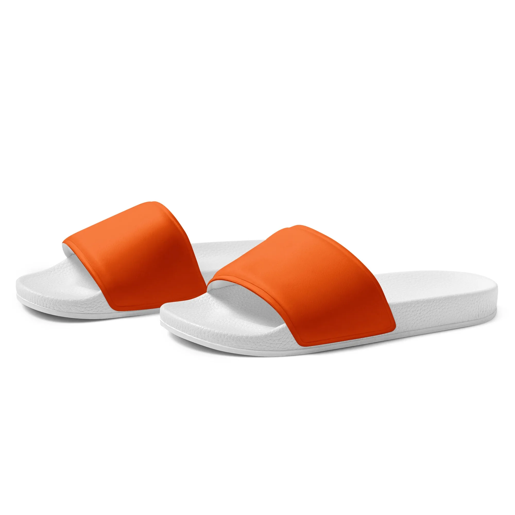 Women's Orange slides, Orange Sandals, Orange Flip Flops Trendy Asics Shoes