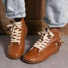 Adidas Shoes World Cup Women's Retro Casual Flat Lace-Up Booties 65561992S