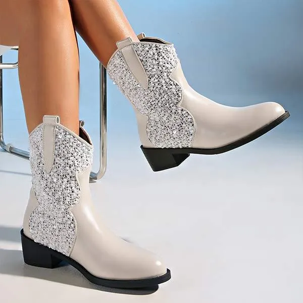 Women'S Sequin Sleeve Martin Boots 77204407C Adidas Shoes Usa