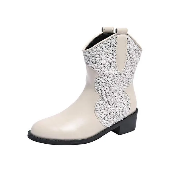 Women'S Sequin Sleeve Martin Boots 77204407C Beyonce New Adidas Shoes
