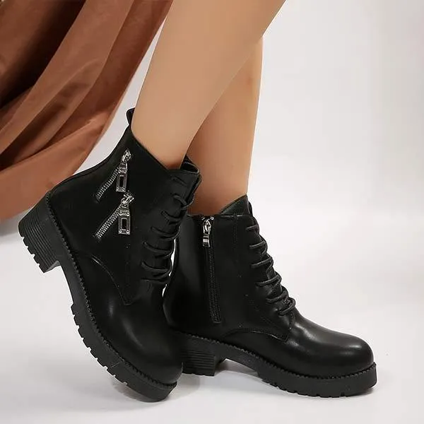 Women's Side-Zip Ankle Boots 79626939C Adidas Harden Basketball Shoes