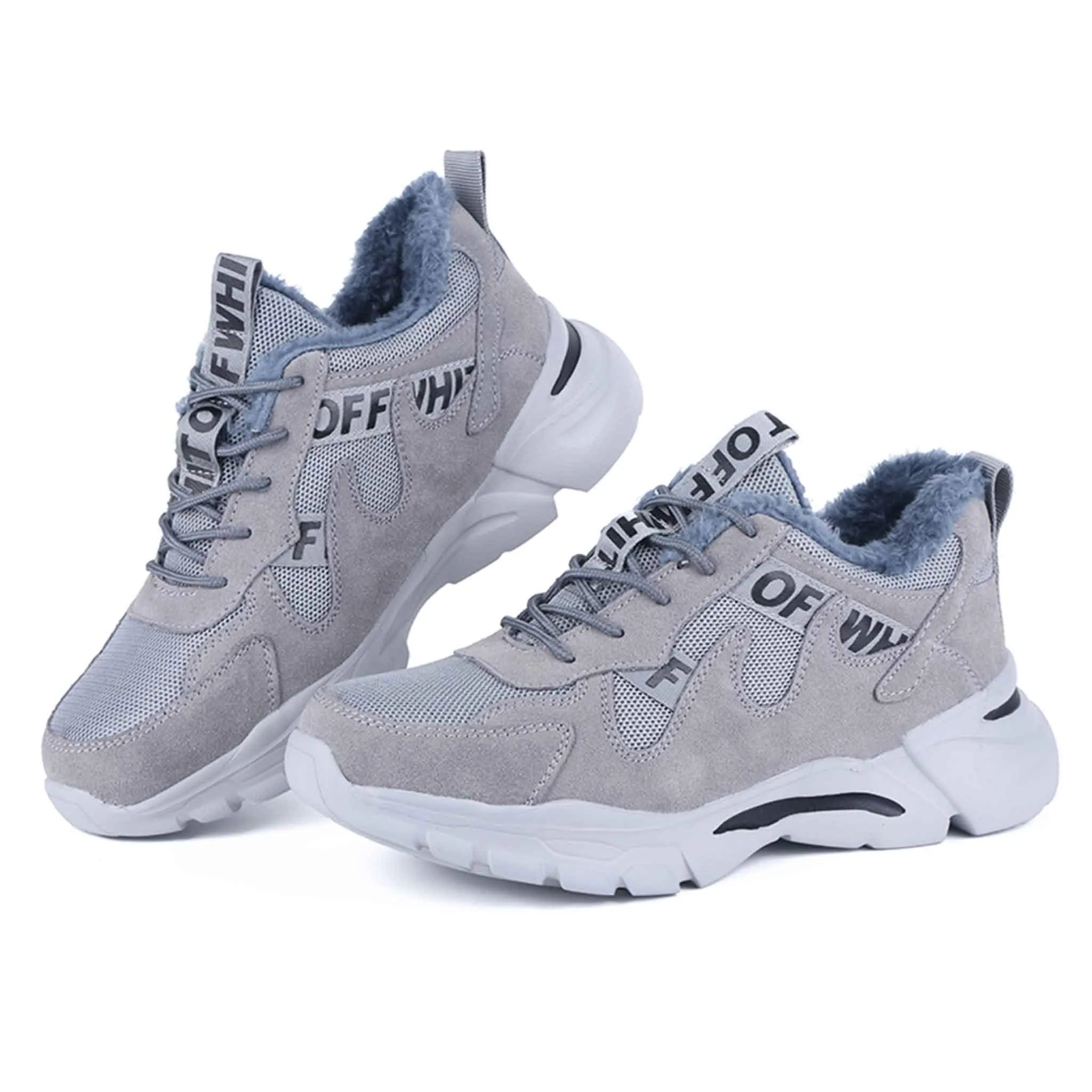 Women's Steel Toe Winter Boots - Fleece lined | Z011 Good Work Boots For Standing On Concrete