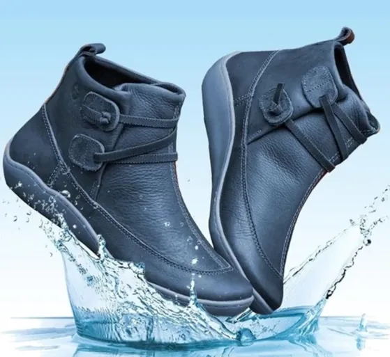 Womens Stitching Slip On Solid Color Slip Resistant Winter Ankle Boots 2022 Shoes Adidas Lifting Shoe