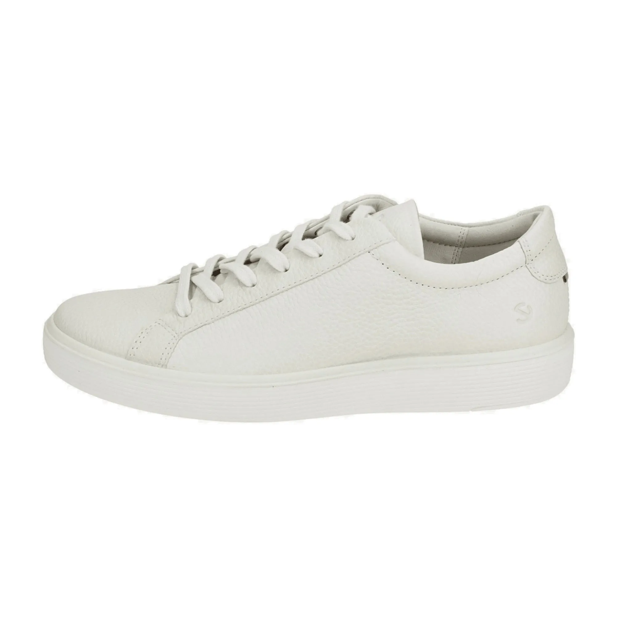 Ecco Soft 60 M Men's White Leather Sneakers | Stylish & Durable Adidas Shoes Wide Sizes