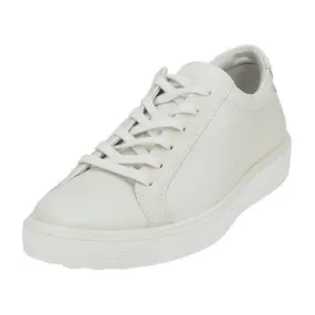 Ecco Soft 60 M Men's White Leather Sneakers | Stylish & Durable Adidas Q Shoes