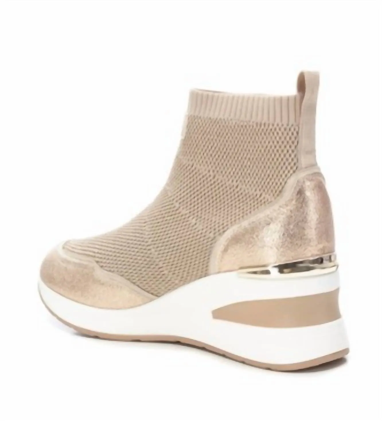 Slip On Converse Sneakers Xti - Women's Wedge Sport Booties