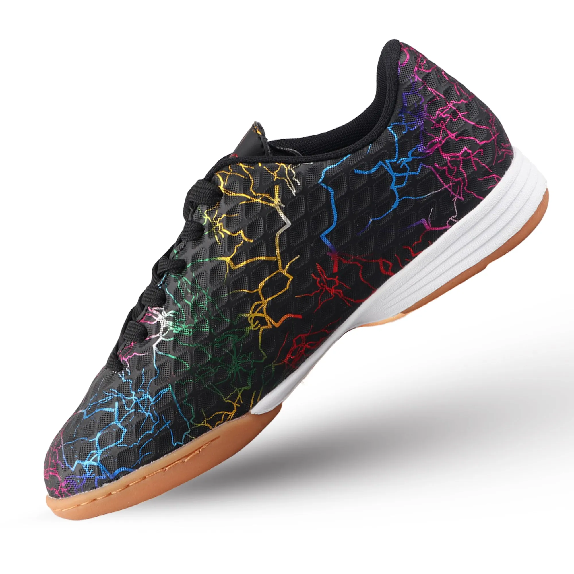 Zodiac Junior Indoor Soccer Shoes-Black Asics Exercise Shoes