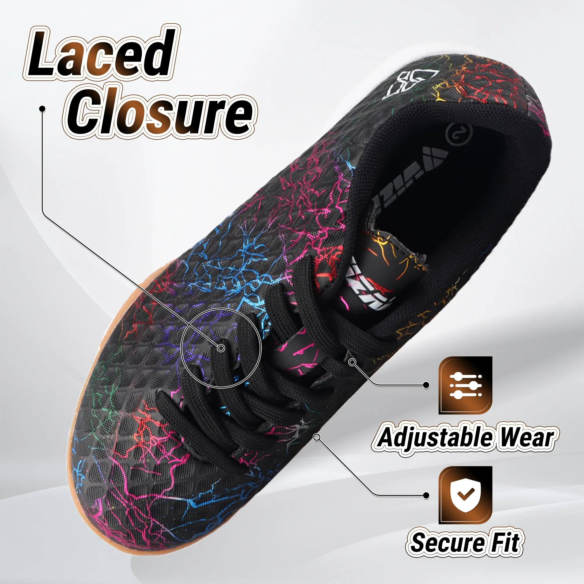 Zodiac Junior Indoor Soccer Shoes-Black Asics Gel Sonoma 3 Running Shoes T774n